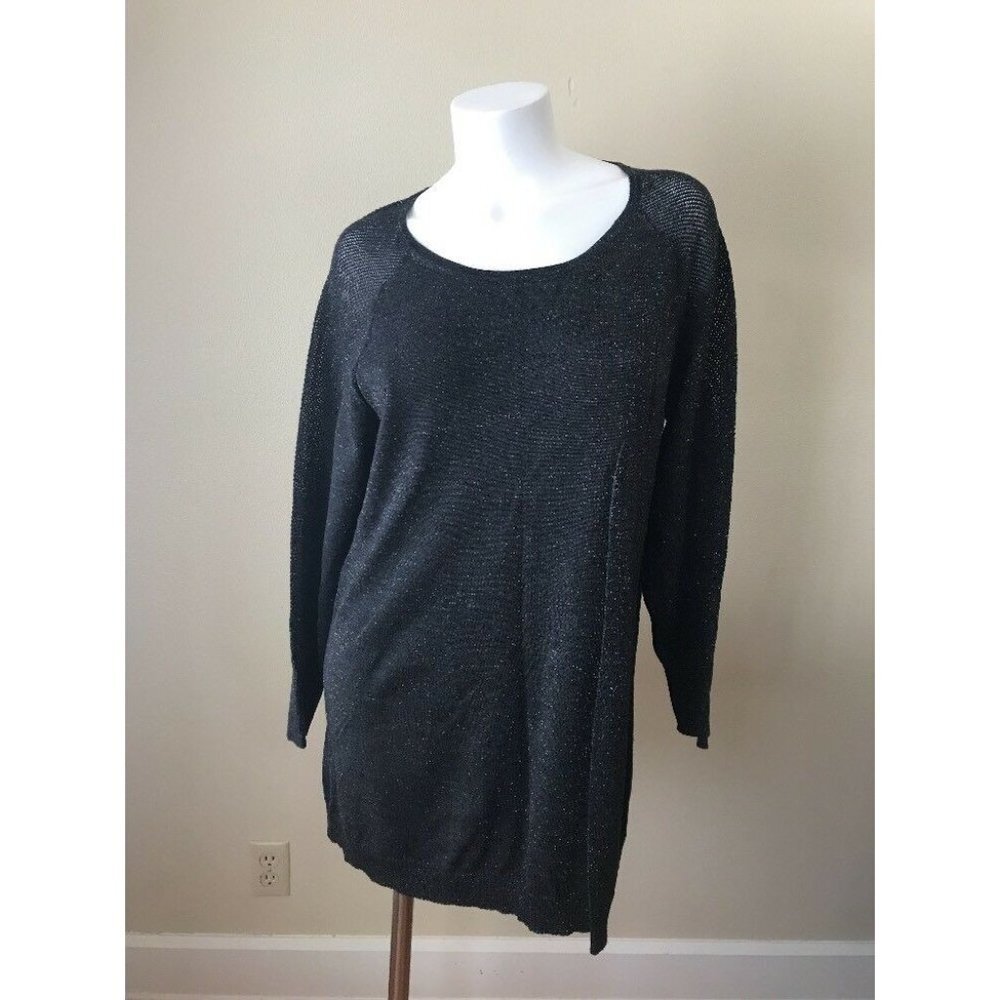 EILEEN FISHER Womens L Long Sleeve Knit Sweater Si